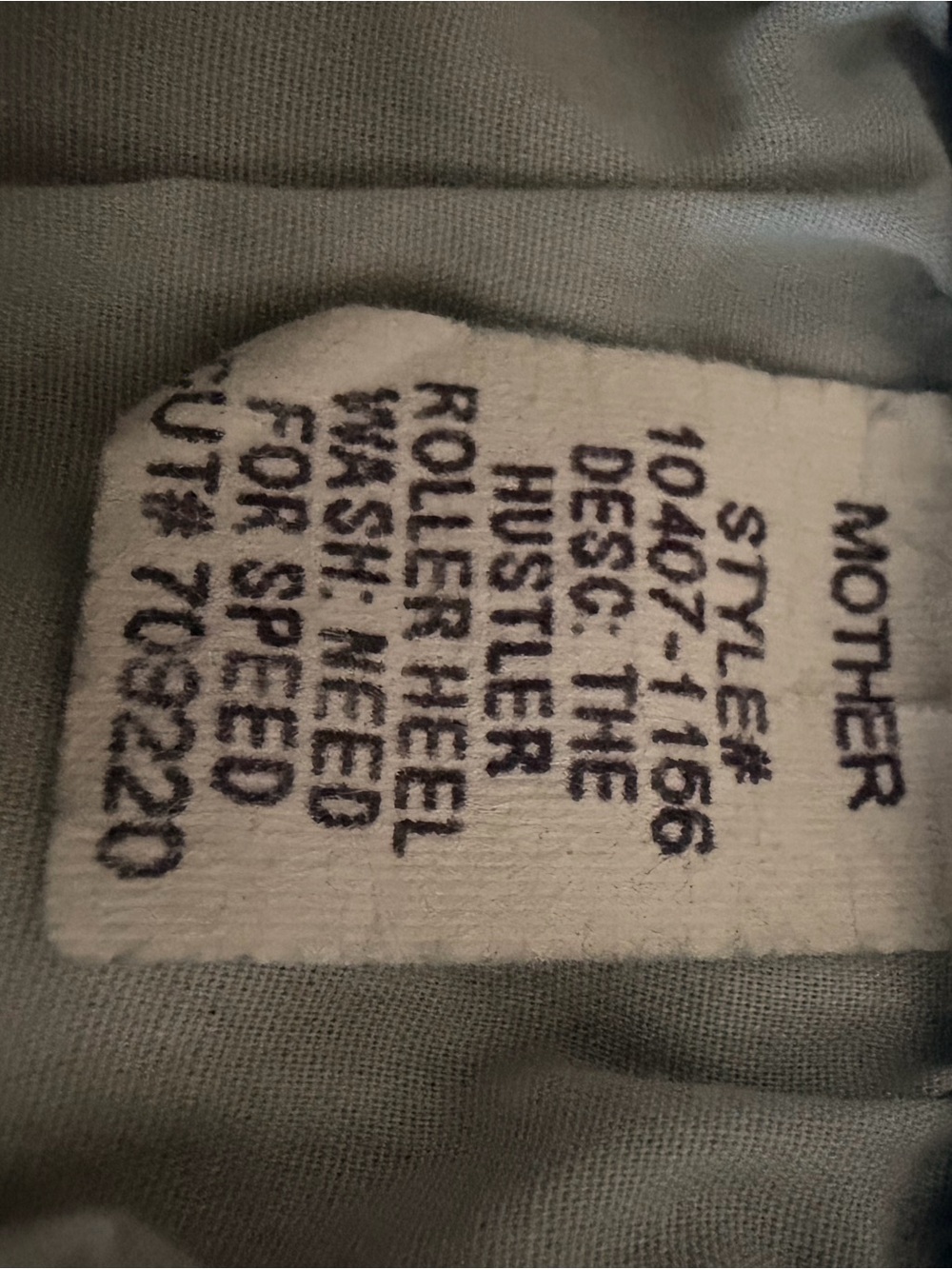MOTHER The Hustler Roller Heel Jeans Wide Leg Tall Size 32 - Picture 7 of 8